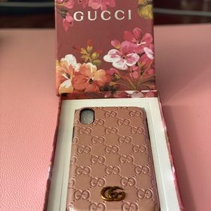 Authentic Gucci GG iPhone X cover